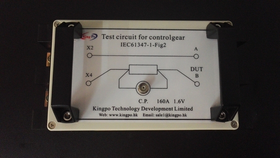 Cuadro 3 circuito del IEC 61347-1-2012 de la prueba para Controlgear/el equipo de medida de la luz