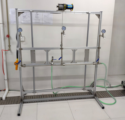 Prueba de espray material de agua del estante de aluminio - IEC62368-1 anexo Y.5.3 de la edición 3.0-2018