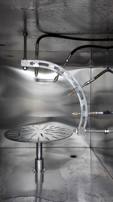 Cámara IPX9K de la prueba del chorro de agua de la temperatura alta ISO20653 y de la presión