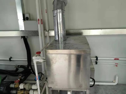 6 estaciones refrigerador y solución técnica del laboratorio del funcionamiento del congelador