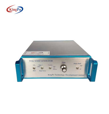 El generador de ruido rosado del anexo E del IEC 62368-1, cumple los requisitos para el ruido rosado en la cláusula 4,2 y 4,3 del IEC 60065