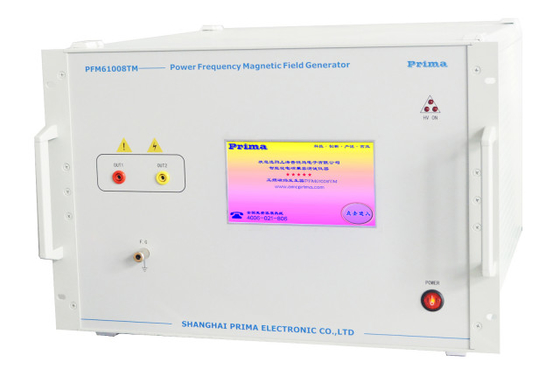 Generador PFM61008TM del campo magnético de la frecuencia del poder IEC61000-4-8