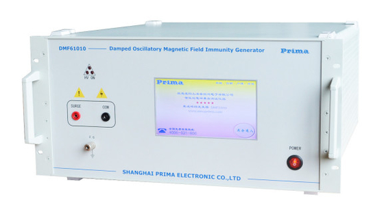 Generador oscilante humedecido IEC61000-4-10 DMF61010 del campo magnético