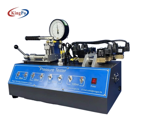 Buen precio IEC 60335-1-Anexo B-B.20.1 2070kPa Probador de presión manual 20 30 50 100ml en línea
