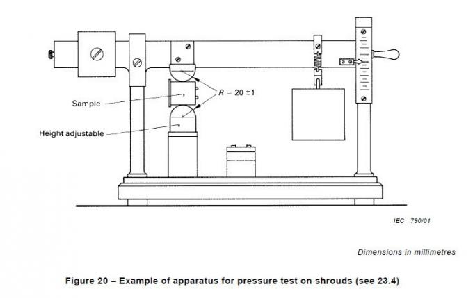40N dispositivo de la prueba de presión de Shell del instrumento del acoplamiento del probador del interruptor del ± 2N