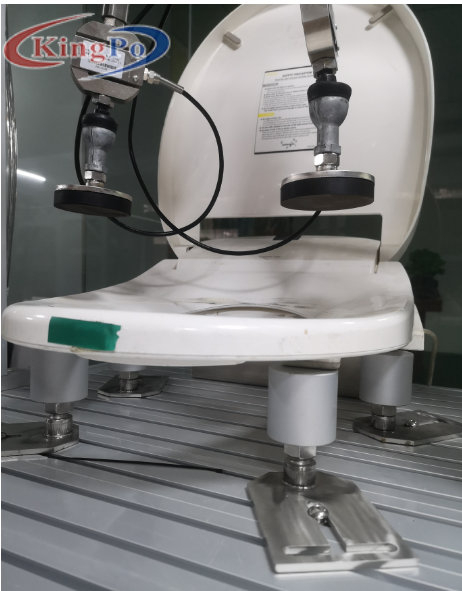 Toilet Seat Extrusion Tester with AC220V±10% Power Supply 0.5MPa Driving Air Pressure and IEC 60335-2-84 Compliance