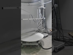 Disposición de prueba para determinar la protección contra la limpieza de alta presión/del chorro de vapor