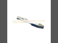 IEC 61010-2-012-Figura 103 Herramienta de rascado Punta de carburo soldado duramente Material K10