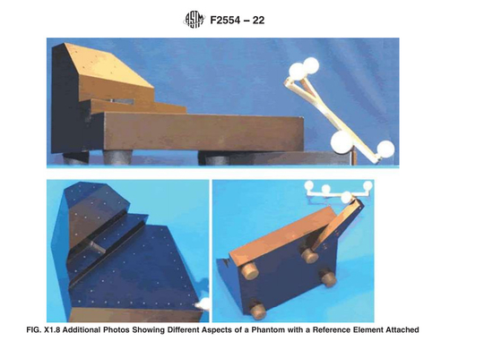 ASTM F2554 22 Evaluación fantasma de la exactitud de seguimiento de un sistema