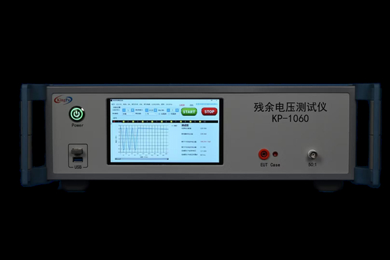 Equipo de ensayo médico para ensayo de tensión residual IEC incluye cables y certificado de calibración