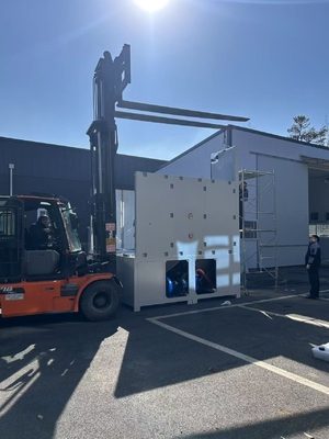 Cámara de ensayo de polvo grande 3x3x3m / cámara de ensayo de polvo conforme a la norma IEC 60529 / cámara de ensayo de polvo IP5X6X