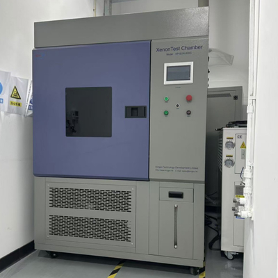 Buen precio Equipo de prueba de radiación UV, cámara de prueba de xenón Larga duración de la lámpara 1200h en línea