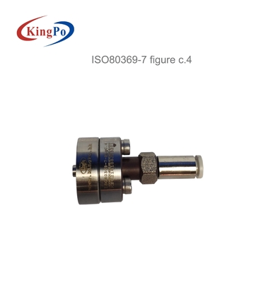 Calibrador Luer macho ISO 80369-3 para pruebas de conectores entéricos hembra